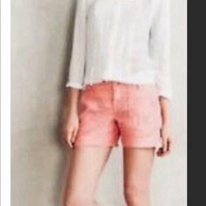 Anthro Level 99 Roll Tab Shorts